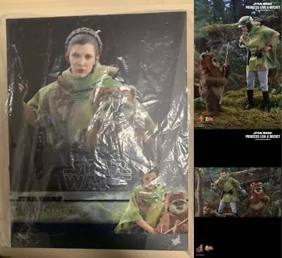 Buy Hot Toys MMS551 Star Wars: Return Of The Jedi: Princess Leia & Wicket Set New JP • 535.46£