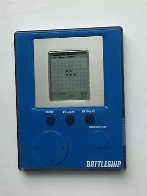 Buy Battleship Handheld Electronic Game Milton Bradley Hasbro Slim Blue 2007 Tested • 12.95£