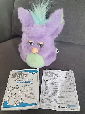 Buy Vintage Hasbro 2006 Funky Furby Purple & Green 62169 With Booklet - Vgc Working • 129.99£
