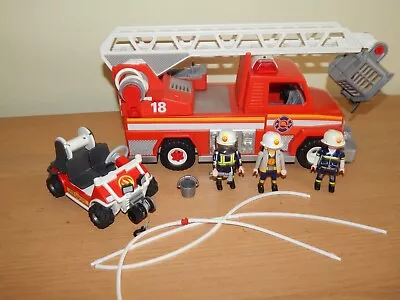 Buy Playmobil Fire Engine Vehicles With Figures And Accessories • 14£