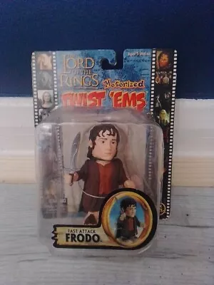 Buy 2004 Toy Biz The Lord Of The Rings Twist 'Ems  Fast Attack Frodo Figure • 10.99£