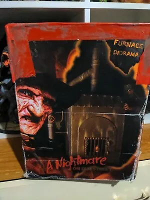 Buy NECA With BOX A NIGHTMARE ON ELM STREET FREDDY FURNACE DIORAMA FOR 7  FIGURES • 69.99£