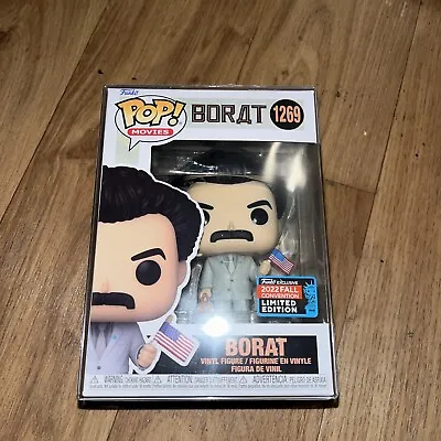 Buy Funko Pop Movies Borat #1269 NYCC 2022 Fall Convention Exclusive Limited Edition • 30£