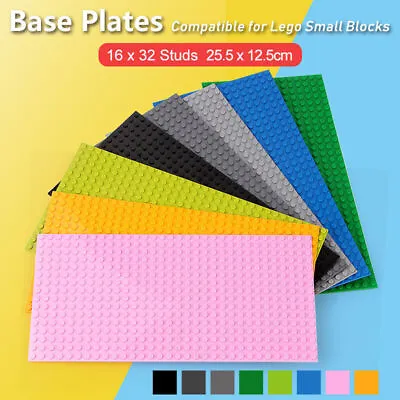 Buy Baseplate Base 16 X 32 Dots Plates Building Blocks Compatible For LEGO Boards .. • 3.59£