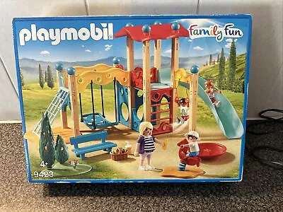 Buy Playmobil 9423 Family Fun Park Playground Play Set - Brand New/Sealed • 25£