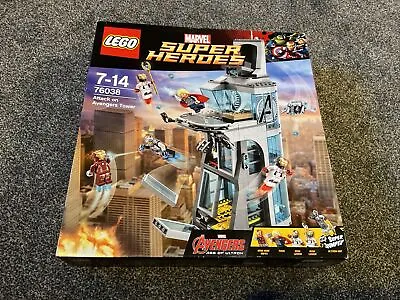 Buy Super Heroes LEGO 76038 Attack On Avengers Tower NISB New Sealed Box • 125£