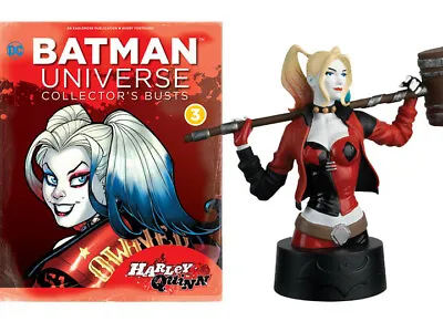 Buy Eaglemoss DC Batman Universe Collector's Bust Harley Quinn #3 NEW Sealed + Comic • 30£