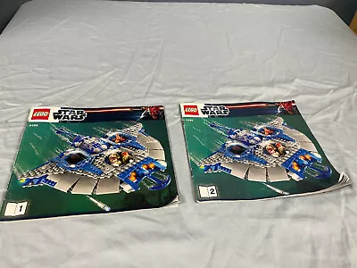 Buy Genuine LEGO STAR WARS Gungan Sub 9499 Instruction Booklets ONLY • 18.89£