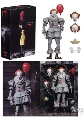 Buy 7  NECA Stephen King's IT Pennywise Clown Ultimate Action Figure Model Toys UK • 21.96£