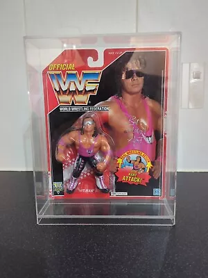 Buy WWE WWF Hasbro Bret  Hitman Hart Red Card Wrestling Figure • 799.99£