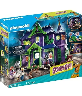 Buy Playmobil Scooby Doo! Mystery Mansion Collectible 70361 New SEALED-See Box Pic • 69.99£
