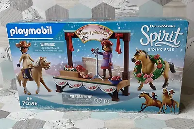 Buy Playmobil DreamWorks 70396 Spirit Riding Free Christmas Concert New & Sealed • 19.48£