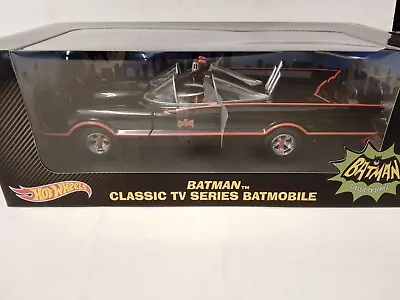 Buy 1966 Hot Wheels Batmobile BATMAN Classic TV Series 1/18 W1171 • 97.06£