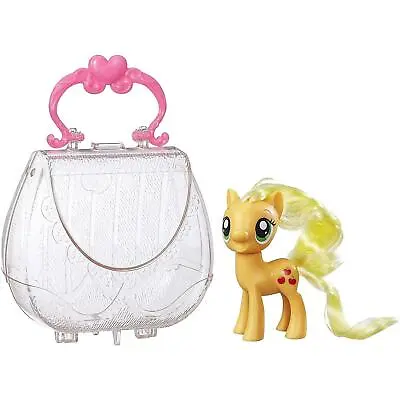 Buy My Little Pony Friendship Is Magic 3 -inch APPLEJACK Figure With On-the-Go Purse • 12.99£