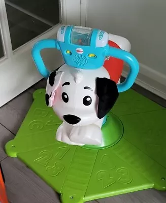 Buy Fisher-Price GHY03 Bounce And Spin Puppy Ride-On Toy • 20£