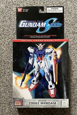 Buy Mobile Suit Gundam Seed 1/44 Scale Action Figure Model Kit Strike Gundam Bandai • 12£
