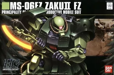 Buy Gundam Zaku II FZ MS-06FZ HGUC 1/144 Bandai Model Kit Gunpla  • 10£