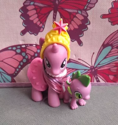 Buy My Little Pony G4 Twilight Sparkle Unicorn (Mint) With Outfit & Spike Dog  • 35£