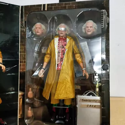 Buy NECA Back To The Future 2 Doc Brown Yellow Coat Ultimate 7  Action Figure Offici • 39.59£