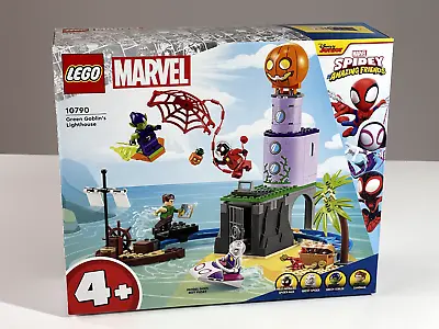 Buy LEGO Marvel: Team Spidey At Green Goblin's Lighthouse (10790) BRAND NEW / SEALED • 34.99£
