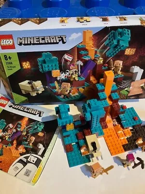 Buy Lego Minecraft 21168 The Warped Forest. 8+. Pre-owned. Please Check Description. • 8.50£