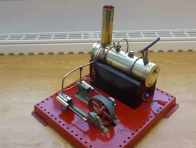 Buy Vintage Mamod Steam Engine SE3 Twin Cylinder - Power Plant To Drive Workshop • 68£