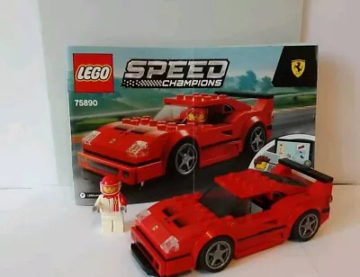 Buy LEGO SPEED CHAMPIONS: Ferrari F40 Competizione (75890)  With Instructions  • 9£