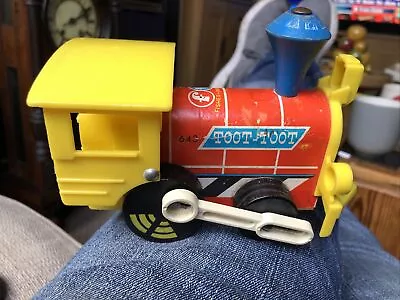 Buy Vintage 1980 Fisher Price #643 Wooden Toot Toot Train, Wood Train Engine • 2.99£