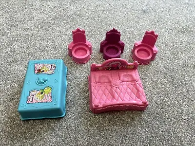 Buy Fisher-price Little People, Disney Princess Songs Castle - 1 Bed 3throne & Table • 10£