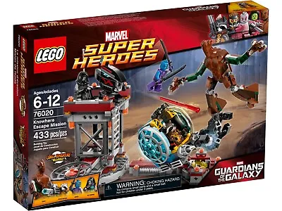 Buy Lego 76020 Marvel Guardians Of The Galaxy - Knowhere Escape Mission XLNT • 44.99£
