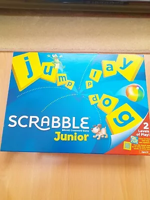Buy Scrabble Junior Game Mattel 2018 Childrens Scrabble Word Game Age 6 + Yrs • 5.95£