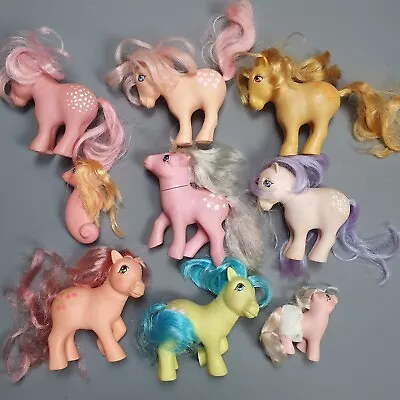 Buy My Little Pony G1 Vintage 1980s Bundle Joblot Toys Figures X9 • 40£