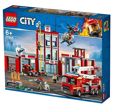 Buy LEGO 77944 City Fire Station Headquarters - Brand New, Factory Sealed, Retired • 139£