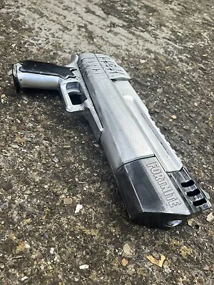 Buy Custom-painted Two-Tone Silver Nerf Fortnite “Epic Hand Cannon” Mega HC-E • 25£