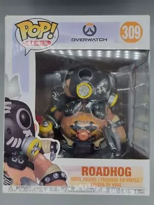 Buy Funko POP #309 Roadhog - 6 Inch - Overwatch - Damaged Box • 26.99£