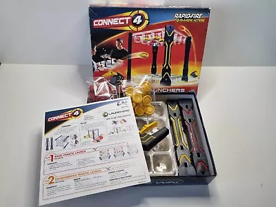Buy Connect 4 Launchers Rapid Fire Board Game By Hasbro Spare & Parts - Incomplete • 8.49£