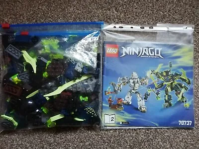 Buy Lego Ninjago Titan Mech Battle 70737/2 50% Complete Green Mech Only • 50£