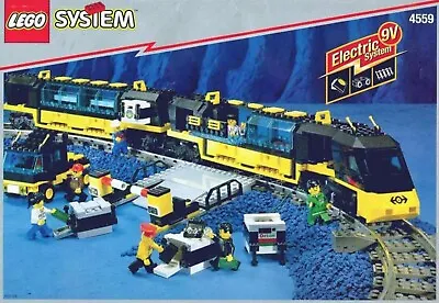 Buy Lego System City 4559 Cargo Railway 9v  9 Volt Electric Rare Cheapest • 239.99£
