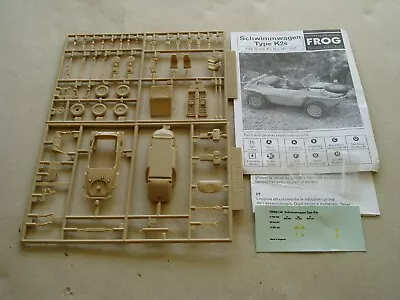 Buy Frog (Bandai) 1/48 Military Vehicle Kit NF-1015: Schwimmwagen Type K2 • 8£