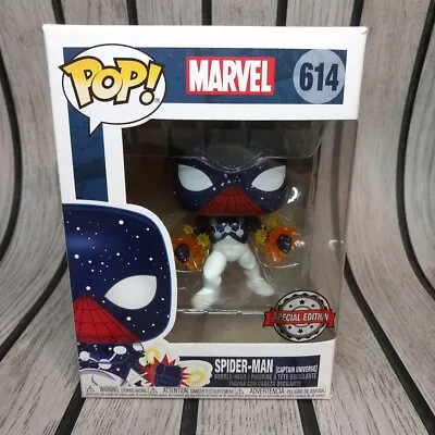 Buy Spider-man Captain Universe Marvel Funko Pop #614 Special Edition (box Issues) • 12.99£
