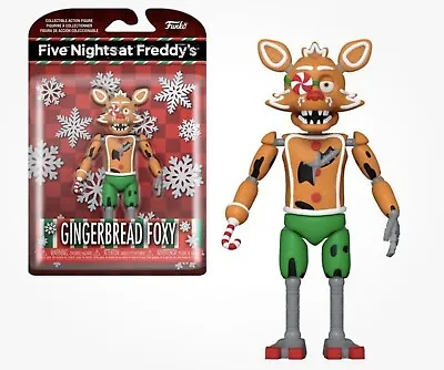 Buy Funko Five Nights At Freddy's Action Figure Holiday Gingerbread Foxy NEW FREE P& • 23.49£