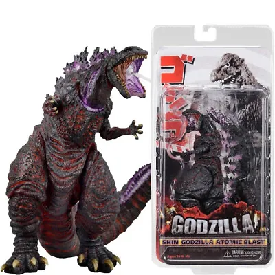 Buy NECA Atomic Blast Shin Godzilla 2016 Movie 6  Action Figure 12  Head Tail Purple • 28.38£