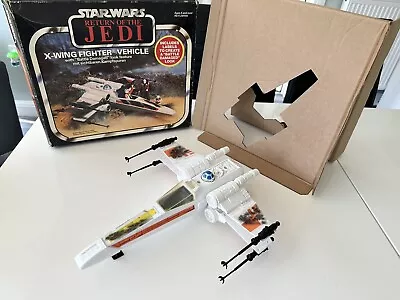 Buy Vintage Star Wars X-Wing Fighter With Original Box Beautiful Condition Boxed • 82£