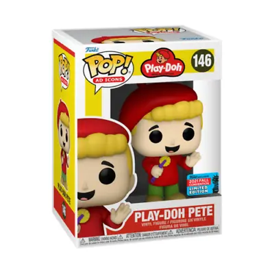 Buy Funko Pop! Ad Icons Play-Doh Pete #146 2021 Fall Convention Limited Edition  • 14.95£