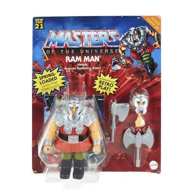 Buy Masters Of The Universe Deluxe Action Figure 2021 Ram Man 14 Cm • 24.79£