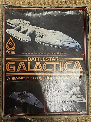 Buy Battlestar Galactica Starfighter Combat FASA Board Game 6001 VTG 1979 Complete! • 11.81£