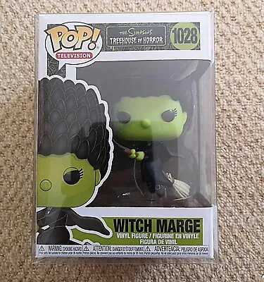 Buy Funko Pop! The Simpsons Treehouse Of Horror Witch Marge #1028 NEW WITH PROTECTOR • 19£