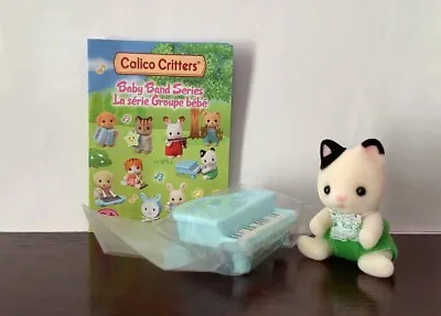 Buy Calico Critters Baby Band Series Joseph Tuxedo Cat With Piano • 2.99£