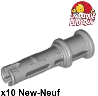 Buy LEGO Technic 10x Pin 3L Long Friction Stop Bush Grey/Light Bluish Gray 32054 NEW • 1.37£