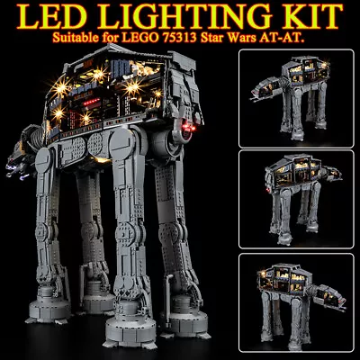 Buy LED Light Set For LEGOs AT-AT 75313 No Model • 32.39£